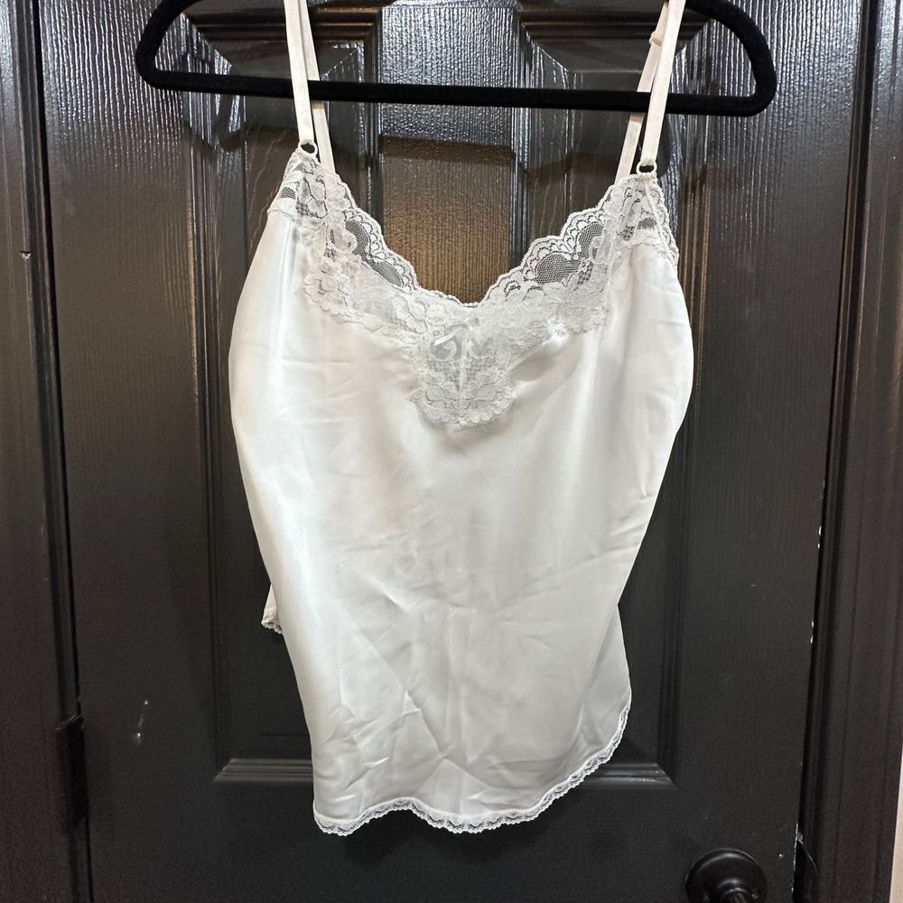 Vintage Maidenform Something Special White Lace Camisole 81630 Size 34 ILGWU USA